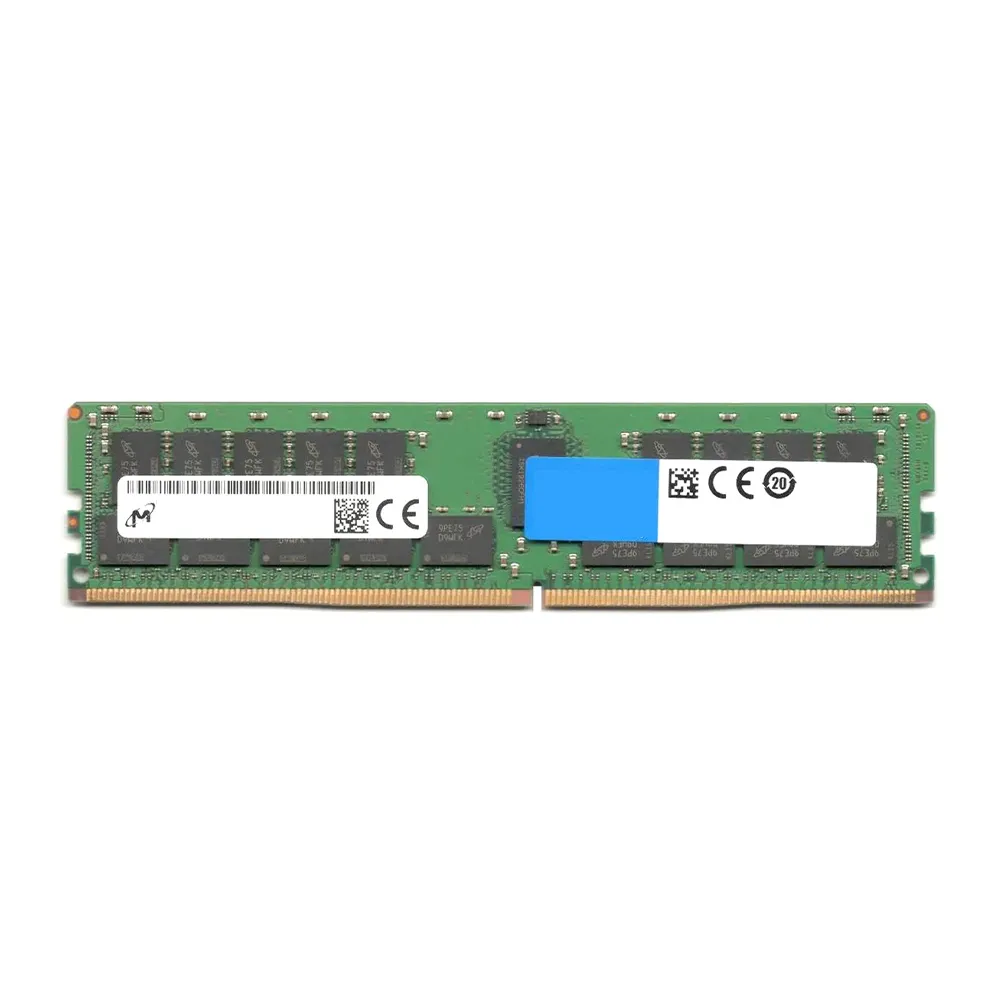 MTA18ASF2G72PDZ-2G3.webp MTA18ASF2G72PDZ-2G3B1MK - Micron 16GB DDR4 2400MHz ECC RDIMM Memory - Image 1