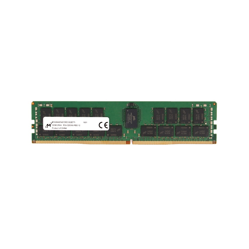 MTA36ASF8G72LZ-3G2-A3.webp MTA36ASF8G72LZ-3G2F1 - Micron 64GB DDR4 3200MHz ECC RDIMM Memory - Image 1