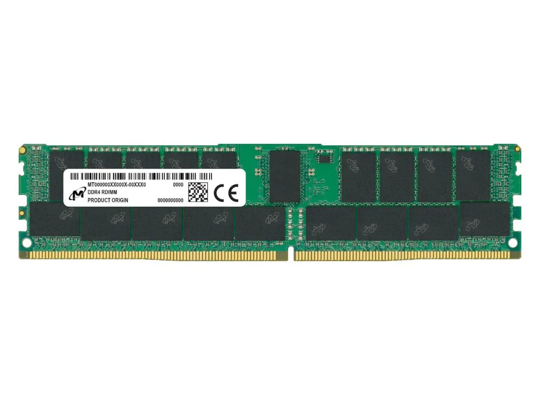 MTA72ASS8G72LZ-2G6D2-A.webp MTA72ASS8G72LZ-2G6D2 - Micron 64GB DDR4 2666MHz ECC RDIMM Memory - Image 1