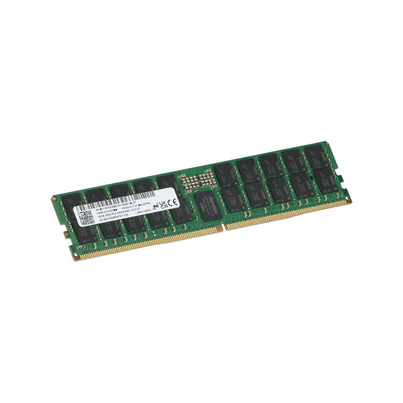 MTC40F204WS1RC64BB1.webp MTC40F204WS1RC64BB1 - Micron 96GB DDR5 6400MHz ECC RDIMM Memory Module - Image 1