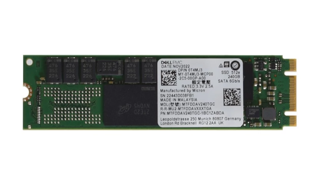 MTFDDAV240TGC-1BC1ZABDA-A.webp MTFDDAV240TGC-1BC1ZABDA - Micron 5400 Pro 240GB SATA 6Gb/s SSD - Image 1