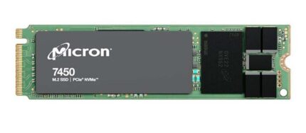 MTFDKBA400TFS-1BC1ZABYYR - Micron 400GB 7450 MAX M.2 2280 PCIe SSD