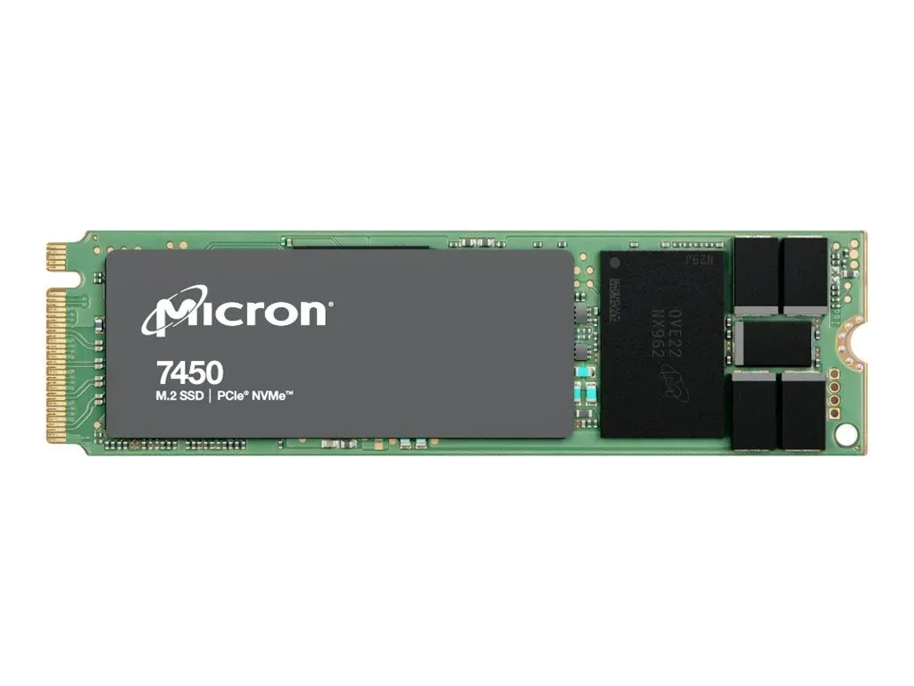 MTFDKBA400TFS-1BC1ZABYY - Micron 7450 MAX 400GB TLC PCIe NVMe M.2 SSD - Image 1