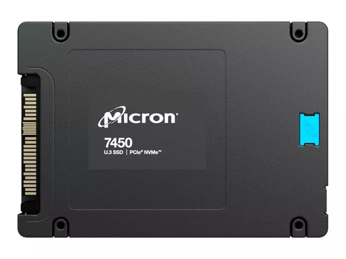 MTFDKCB800TFS-1BC15ABYY-A.webp MTFDKCB800TFS-1BC15ABYY - Micron 7450 MAX 800GB PCIe NVMe U.3 2.5" SSD - Image 1