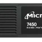 MTFDKCE3T8TFR-1BC15ABYYR - Micron 3.84TB PCIe 4.0 x4 (SED) E1.S SSD