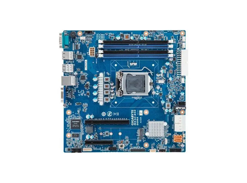 MX32-BS0.webp MX32-BS0 - Gigabyte Socket LGA1151 Intel C242 Chipset Micro-ATX System Board (Motherboard) Supports Xeon E-2100/E-2200 Series DDR4 4x DIMM - Image 1