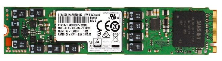 MZ-1LV4800 - Samsung PM953 480GB TLC PCIe 3.0 x4 U.2 SSD - Image 1