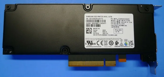 MZ-PLJ1T60.webp MZ-PLJ1T60 - Samsung PM1735 1.6TB PCI Express NVMe HHHL SSD - Image 1