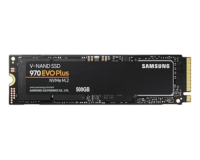 MZ-V7S500BW-A.webp MZ-V7S500BW - Samsung 970 EVO Plus 500GB MLC PCIe 3.0 x4 M.2 SSD - Image 1
