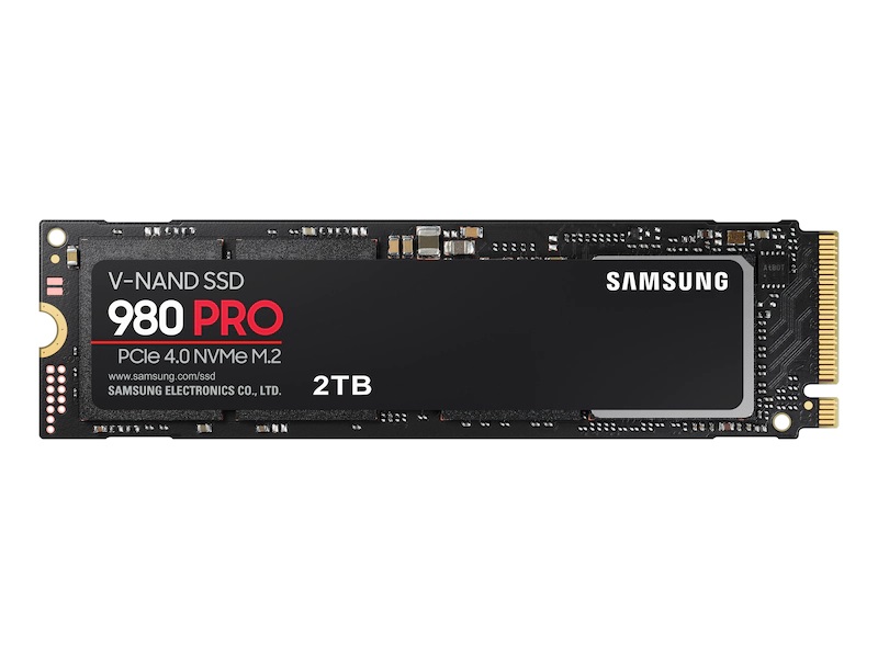 MZ-V8P2T0CW.jpg MZ-V8P2T0CW - Samsung 980 PRO 2TB PCIe 4.0 x4 M.2 2280 SSD - Image 1