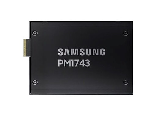 MZ3LO3T8HCJR - Samsung PM1743 3.84TB PCIe NVMe MLC E3.S 2.5" SSD - Image 1