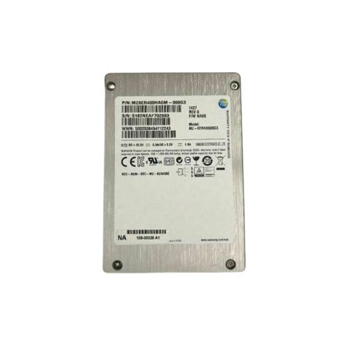 MZ6ER400HAGM-000G3-O.webp MZ6ER400HAGM-000G3 - Samsung 400GB SM1625 2.5 inch MLC 6Gb/s SAS SSD - Image 1