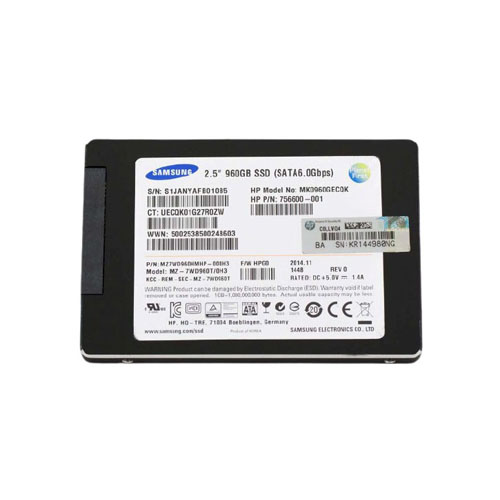 MZ7KM960HMJP-000H3-O.webp MZ7KM960HMJP-000H3 - Samsung 960GB SM863 2.5 inch MLC 6Gb/s SATA SSD - Image 1