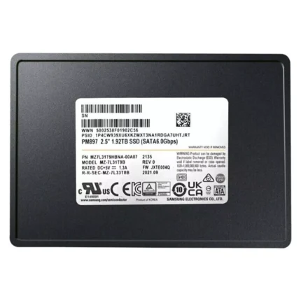 MZ7L31T9HBNA-00A07 - Samsung PM897 1.92TB SATA V-NAND 2.5" SSD