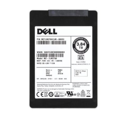 MZ7LM3T8HCJM-000D3 - Samsung PM863 3.84TB TLC SATA 6Gb/s 2.5-in SSD