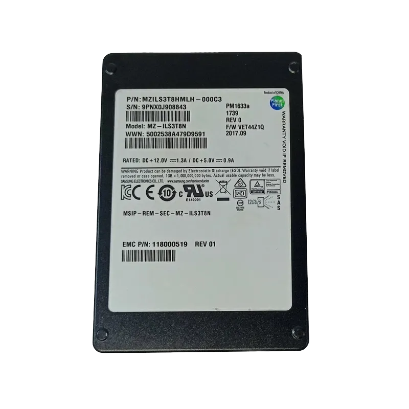 MZILS3T8HMLH-000C3.webp MZILS3T8HMLH-000C3 - Samsung 3.84TB SAS SFF 2.5" Solid State Drive - Image 1