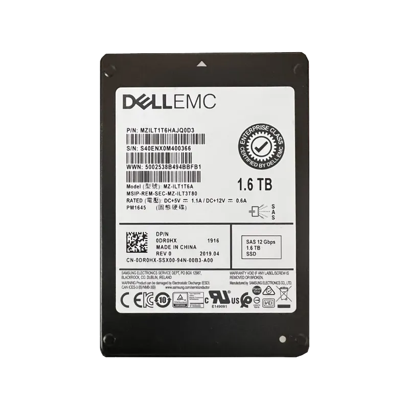 MZILT1T6HAJQ0D3 - Samsung PM1645 1.6TB SAS TLC 2.5" Solid State Drive - Image 1