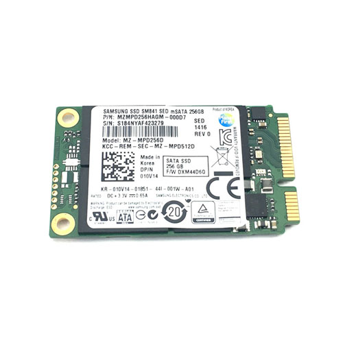 MZMPD256HAGM-000D7 - Samsung SM841 256GB MLC SATA 6Gb/s mSATA SSD - Image 1