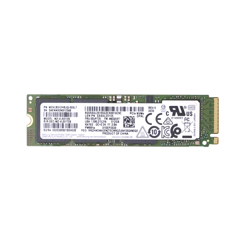 MZVLB512HBJQ-000L7-O.webp MZVLB512HBJQ-000L7 - Samsung 512GB PCI Express NVMe OPAL M.2 2280 SSD - Image 1