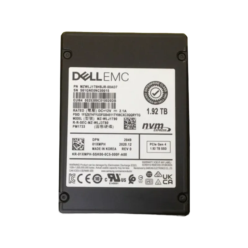 MZWLJ1T9HBJR-00AD7.webp MZWLJ1T9HBJR-00AD7 - Samsung PM1733 1.92TB PCI Express NVMe 2.5" SSD - Image 1