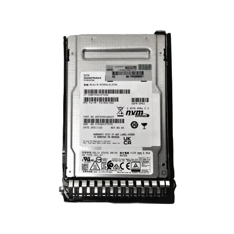 P48129-001.webp P48129-001 - HPE 3.84TB PCI Express NVMe U.2 2.5" Solid State Drive - Image 1