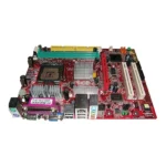 PM8M2-V - MSI Socket LGA775 Intel VIA UniChrome Pro PM800 Chipset Micro-ATX System Board (Motherboard) Supports Pentium 4/Celeron D DDR 2x DIMM