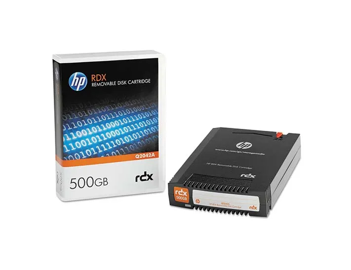 Q2042A.webp Q2042A - HPE 500GB/1TB RDX Removable Disk Cartridge - Image 1