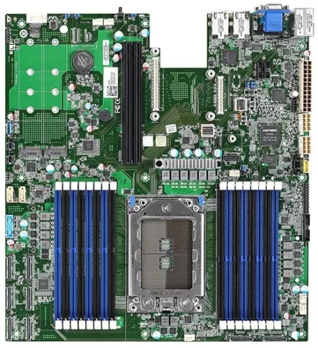 S8026GM2NRE-A.webp S8026GM2NRE - Tyan Socket SP3 E-ATX AMD Chipset System Board (Motherboard) Supports EPYC 7001 / 7002 Series DDR4 16x DIMM - Image 1