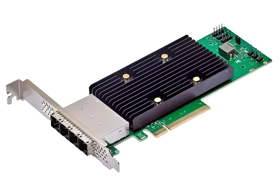 SAS9600-16E-A.webp SAS9600-16E - LSI Logic eHBA Tri-mode PCIe 4.0 x8 SAS/SATA Adapter - Image 1