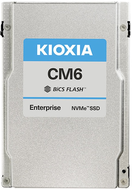 SDFHS83DAB02T - KIOXIA CM6-R 7.68TB PCI Express NVMe TLC 2.5" SSD - Image 1