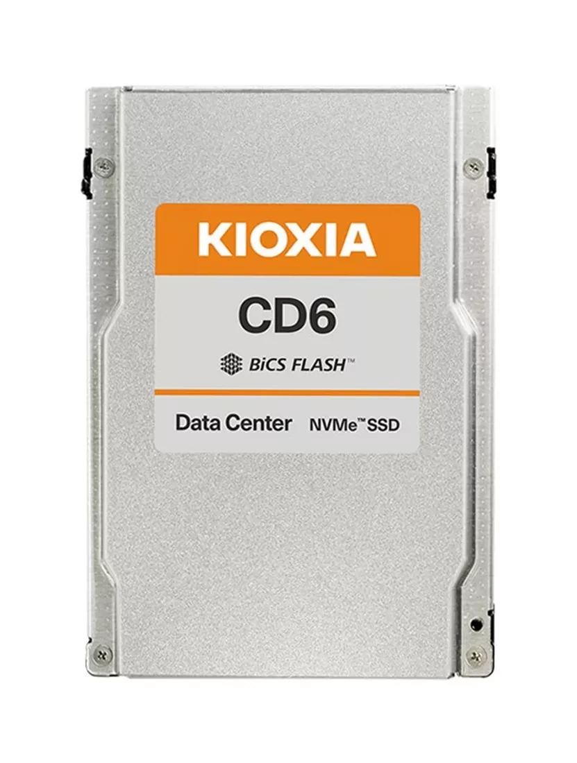 SDFSU84GEB02T-A.webp SDFSU84GEB02T - KIOXIA CD6-R 3.84TB PCIe NVMe 2.5-Inch SSD - Image 1