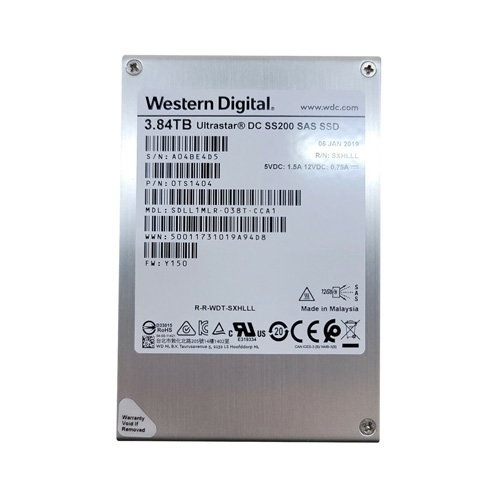 SDLL1MLR-038T-CCA1 - HGST 3.84TB 2.5in MLC 12Gb/s SAS SSD - Image 1