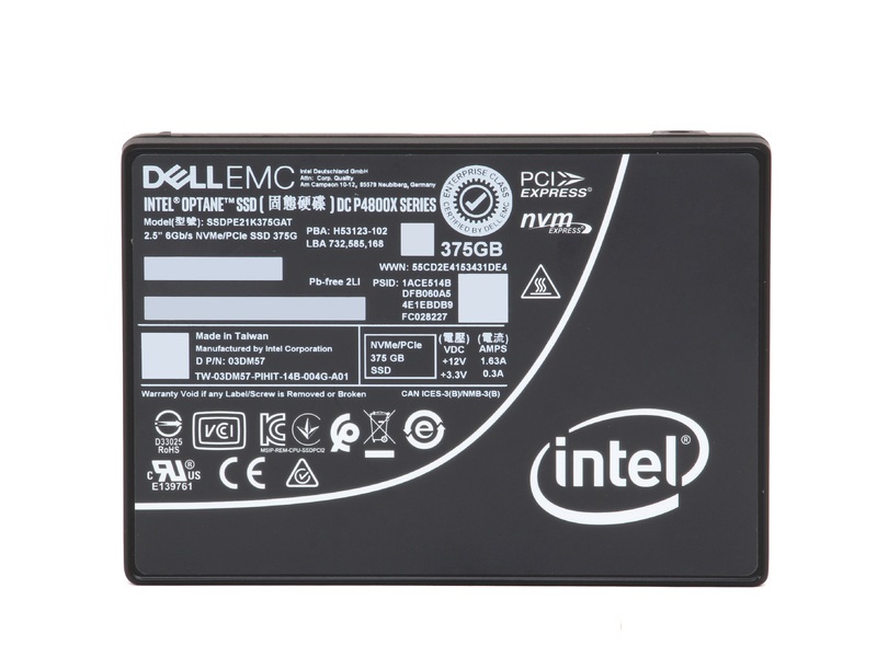 SSDPE21K375GAT.jpg SSDPE21K375GAT - Intel Optane P4800X 375GB PCIe NVMe U.2 2.5" SSD - Image 1