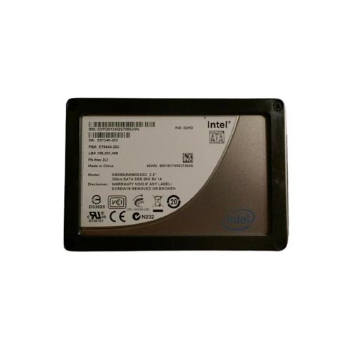 SSDSA2M080G2GC - Intel 80GB X25-M 2.5 inch MLC 3Gb/s SATA SSD - Image 1