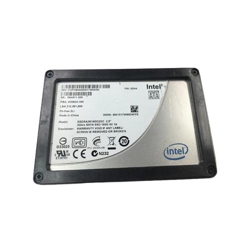 SSDSA2M160G2GC - Intel 160GB X25-M 2.5 inch MLC 3Gb/s SATA SSD - Image 1