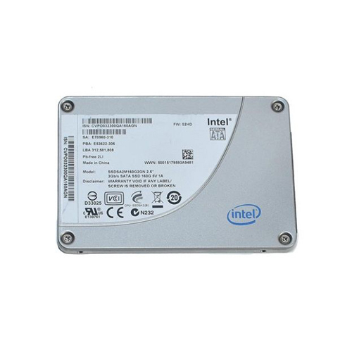 SSDSA2M160G2GN - Intel 160GB 525 2.5 inch MLC 3Gb/s SATA SSD - Image 1
