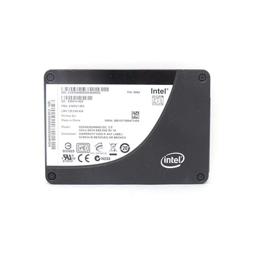 SSDSA2SH064G1GC - Intel 64GB X25-E 2.5 inch SLC 3Gb/s SATA SSD - Image 1