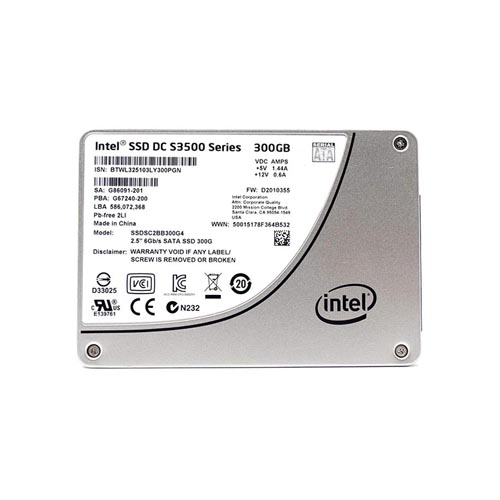 SSDSC2BB300G4 - Intel 300GB DC S3500 2.5 inch MLC 6Gb/s SATA SSD - Image 1