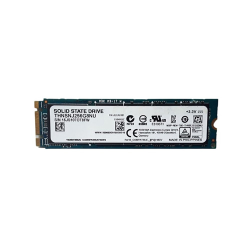 THNSNJ256G8NU - Toshiba 256GB MLC SATA 6Gb/s Hot Swap M.2 2280 SSD - Image 1