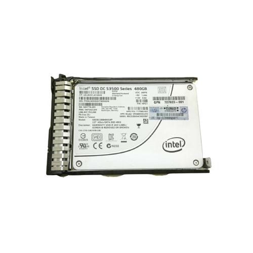 VK0480GDJXV - HPE 480GB 2.5 inch MLC 6Gb/s SATA Solid State Drive - Image 1
