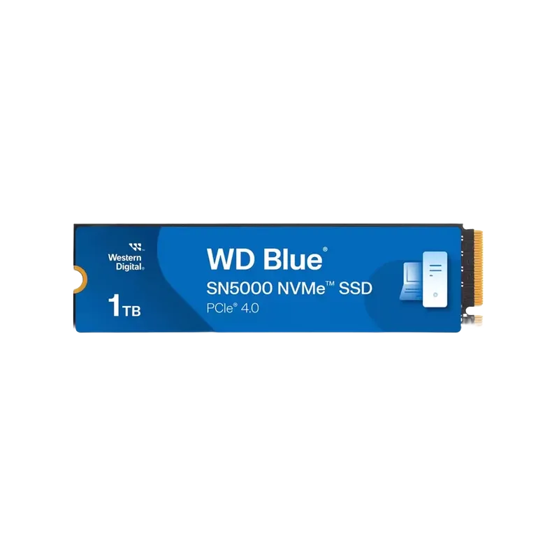 WDS100T4B0E.webp WDS100T4B0E - WD Blue SN5000 1TB PCI Express NVMe M.2 2280 SSD - Image 1