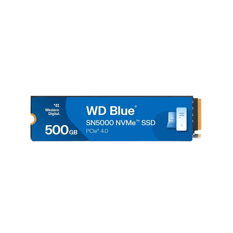 WDS500G4B0E.webp WDS500G4B0E - WD Blue SN5000 500GB PCI Express NVMe M.2 2280 SSD - Image 1