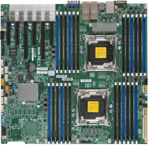 X10DRi-T42B-A.webp X10DRI-T4+ - Supermicro LGA2011 C612 Chipset EATX Motherboard - Image 1