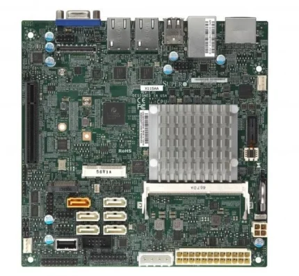 X11SAA - Supermicro Socket FCBGA-1296 System on Chip Chipset Mini-ITX System Board (Motherboard) Supports Pentium N4200 DDR3 1x DIMM