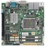 X11SCV-Q - Supermicro Socket LGA1151 Intel Q370 Chipset Mini-ITX System Board (Motherboard) Supports Corei9/i7/i5/i3/Pentium/Celeron DDR4 2x DIMM