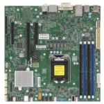 X11SCZ-Q - Supermicro Socket LGA1151 Intel Q370 Chipset Micro-ATX System Board (Motherboard) Supports Core i9/i7/i5/i3/Pentium/Celeron DDR4 4x DIMM