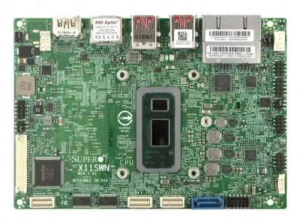 X11SWN-H-WOHS - Supermicro Socket FCBGA-1528 System on Chip Chipset SBC System Board (Motherboard) Supports Core i7-8665UE DDR4 2x DIMM