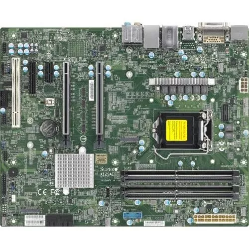 X12SAE-A.webp X12SAE - Supermicro Socket LGA1200 Intel W480 Chipset ATX System Board (Motherboard) Supports Core i9/i7/i5/i3/Pentium/Celeron DDR4 4x DIMM - Image 1