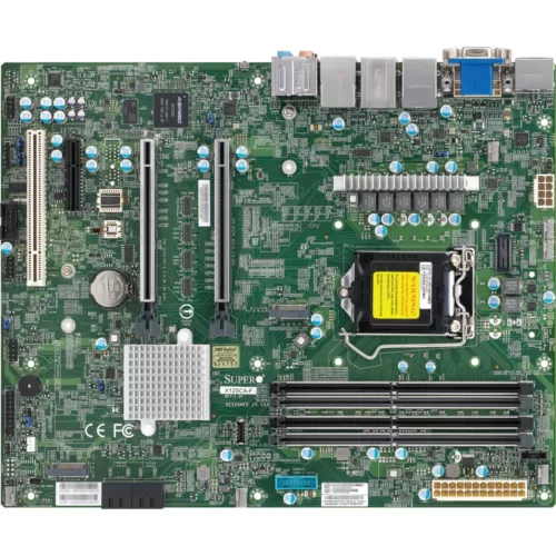 X12SCA-F-A.webp X12SCA-F - Supermicro Socket LGA1200 Intel W480 Chipset ATX System Board (Motherboard) Supports Core i9/i7/i5/i3/Pentium/Celeron DDR4 4x DIMM - Image 1