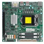 X12SCV-W - Supermicro Socket LGA1200 Intel W480E Chipset Mini-ITX System Board (Motherboard) Supports Core i9/i7/i5/i3 DDR4 2x DIMM